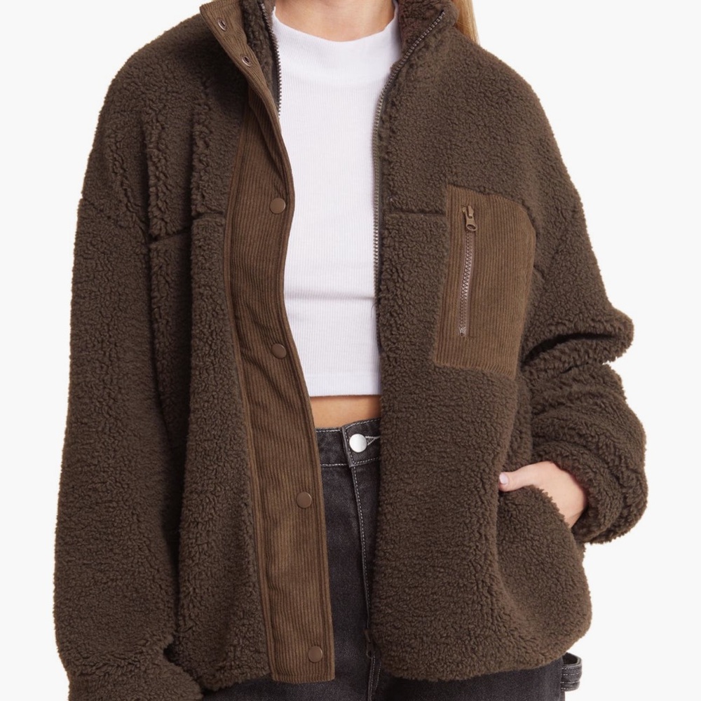 Thread & Supply Oversized Fleece Jacket